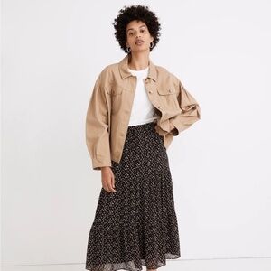 Madewell Pleat-Sleeve Military Jacket
